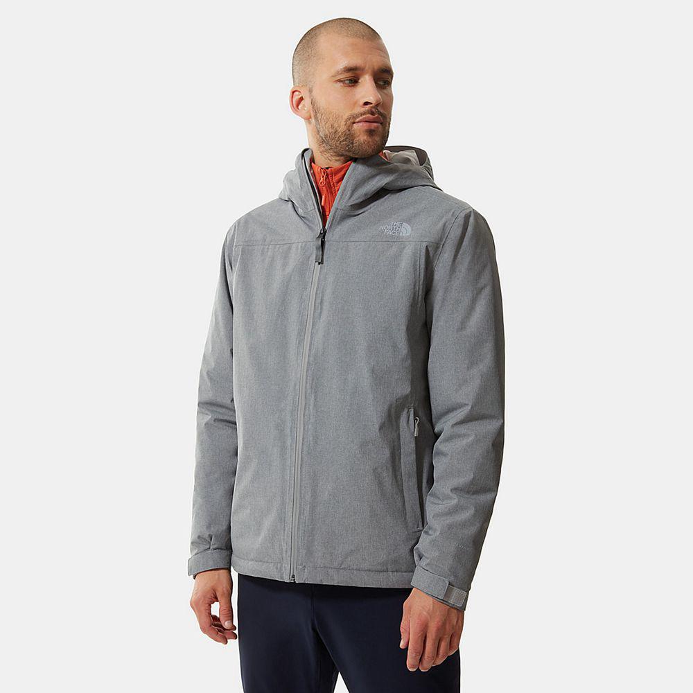 The North Face Dryzzle Futurelight™ Insulated Ανδρικα Αδιάβροχο Μπουφάν - Γκρι (EGSN69487)